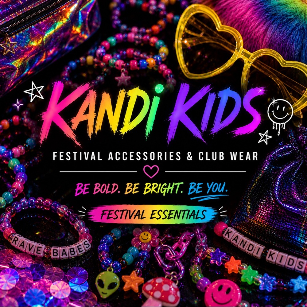 mix and match Kandi kids wear and jewelry accessories.